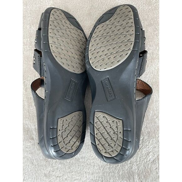 Cobb Hill Leather Sandals Women's 8.5 Black New Balance - Picture 7 of 9